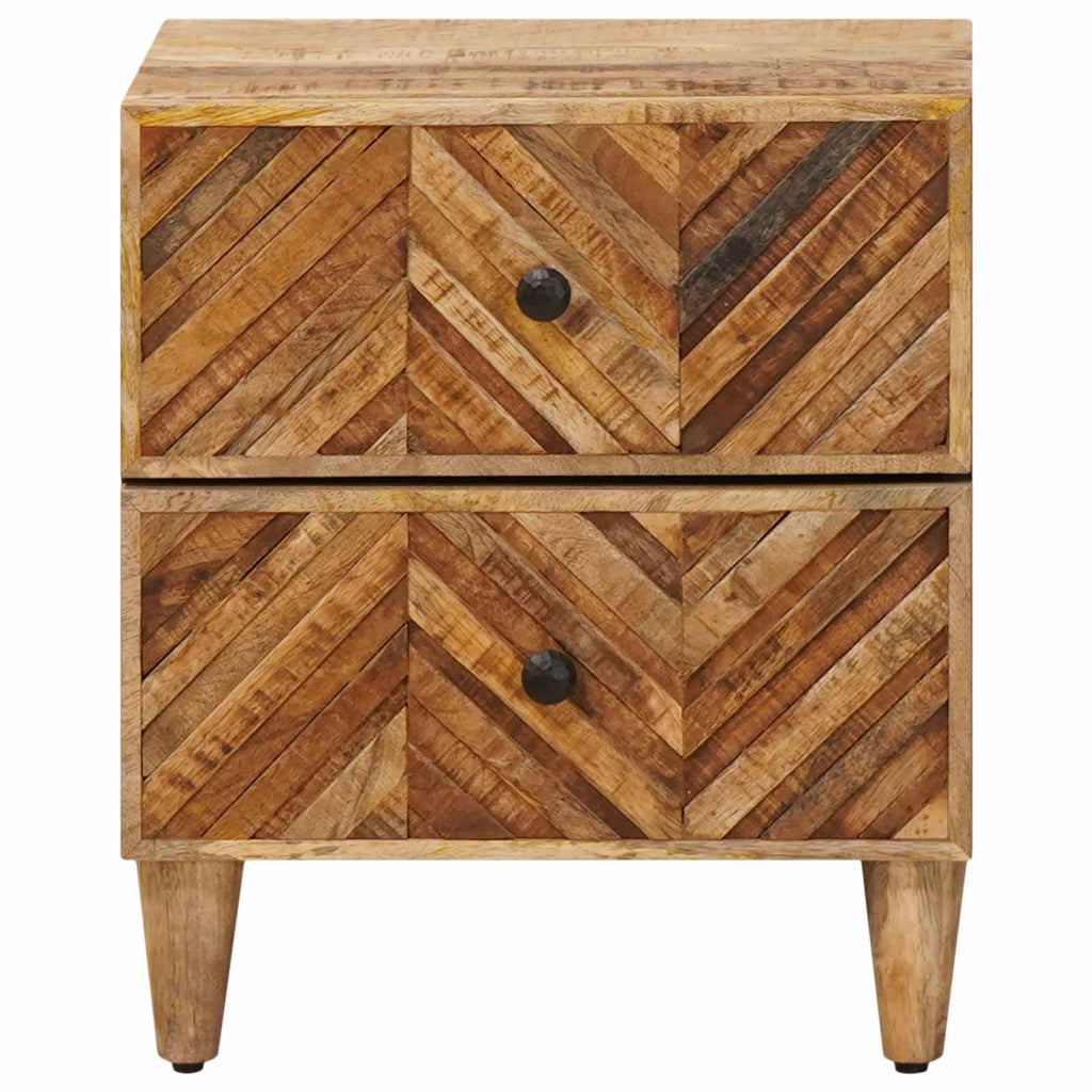 Comodino 2 pcs Marrone 40 x 33,5 x 46 cm