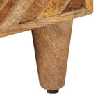 Comodino 2 pcs Marrone 50 x 33 x 60 cm Legno di mango massello