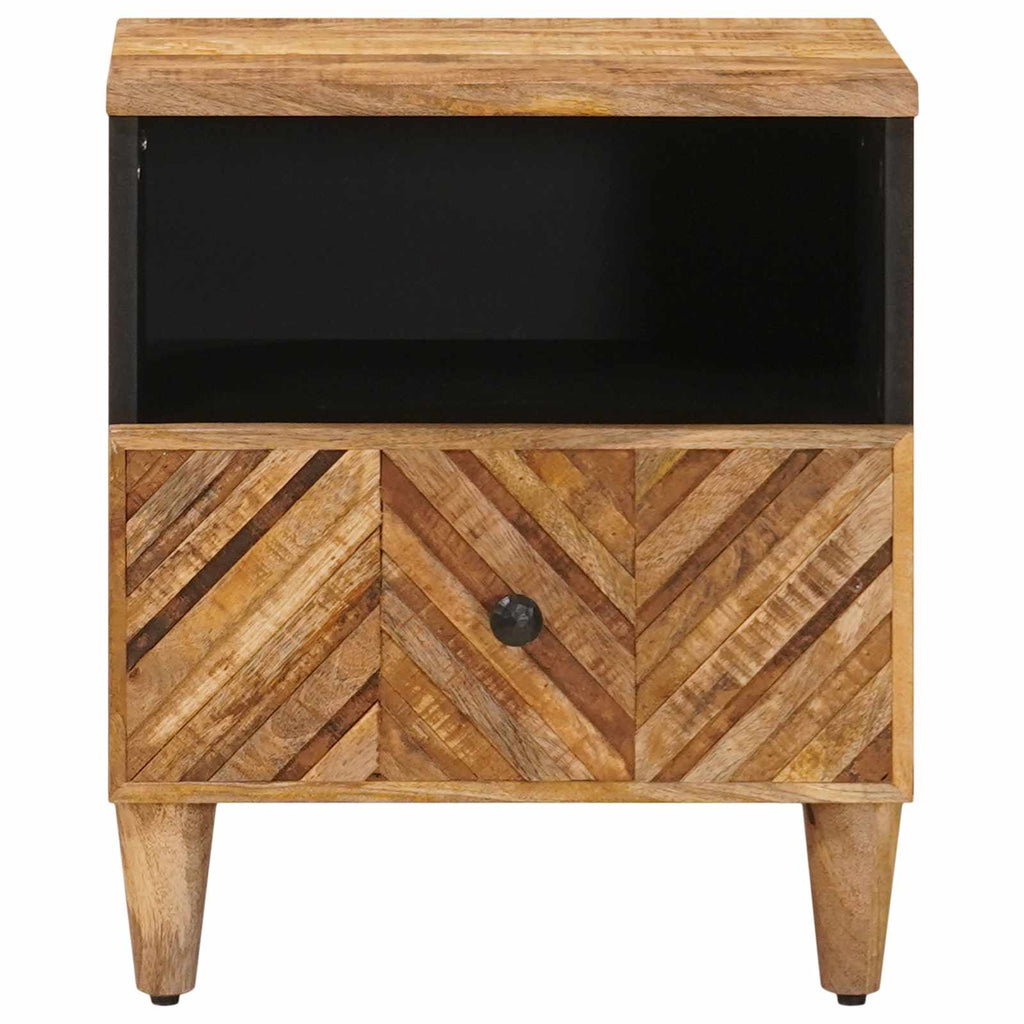 Comodino 2 pcs Marrone 50 x 33 x 60 cm Legno di mango massello