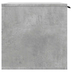 Recinto Lettiera Gatti Grigio Cemento 60x40x40 cm in Truciolato
