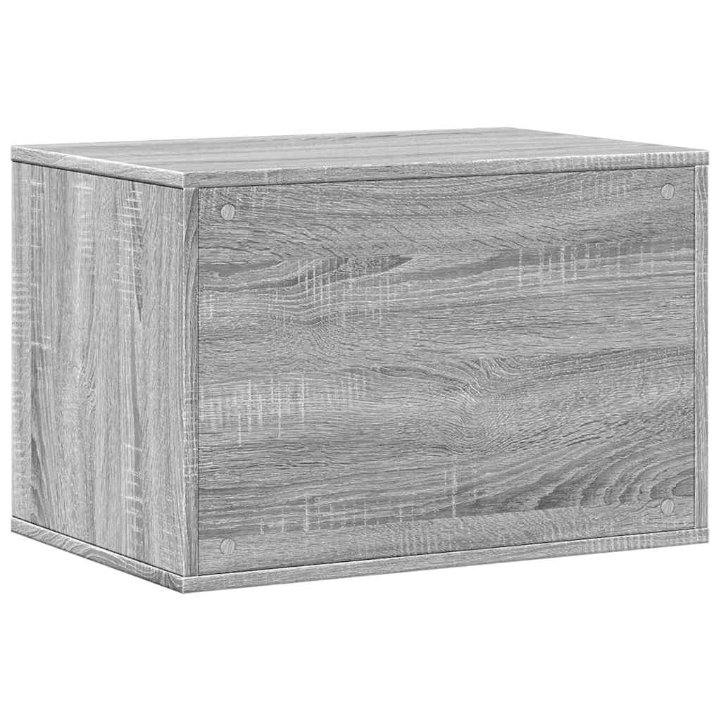 Recinto Lettiera Gatti Grigio Sonoma 60x40x40 cm in Truciolato