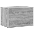 Recinto Lettiera Gatti Grigio Sonoma 60x40x40 cm in Truciolato