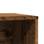 Recinto Lettiera Gatti Legno Vecchio 60x40x40 cm in Truciolato