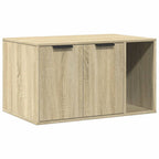 Recinto Lettiera Gatti Rovere Sonoma 80x50x45 cm in Truciolato