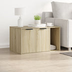 Recinto Lettiera Gatti Rovere Sonoma 80x50x45 cm in Truciolato