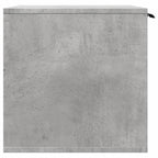 Recinto Lettiera Gatti Grigio Cemento 60x40x40 cm in Truciolato