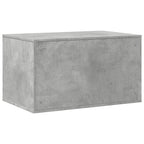 Recinto Lettiera Gatti Grigio Cemento 60x40x40 cm in Truciolato