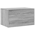 Recinto Lettiera Gatti Grigio Sonoma 80x50x45 cm in Truciolato