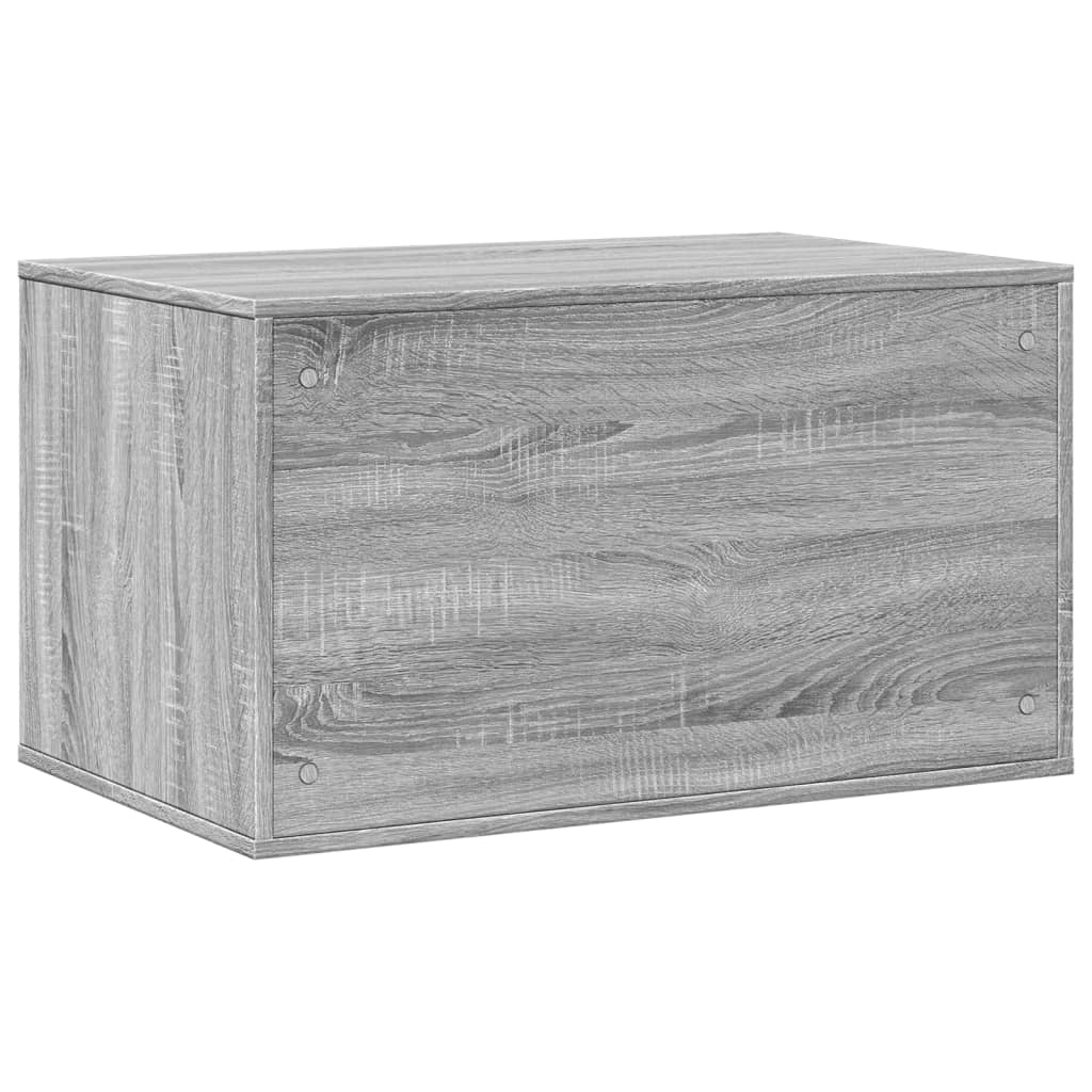 Recinto Lettiera Gatti Grigio Sonoma 80x50x45 cm in Truciolato