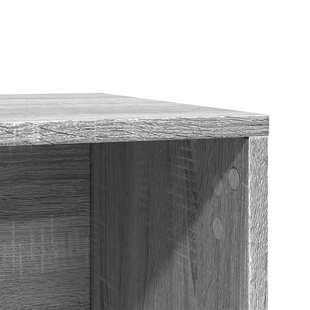 Recinto Lettiera Gatti Grigio Sonoma 80x50x45 cm in Truciolato