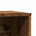 Recinto Lettiera Gatti Legno Vecchio 80x50x45 cm in Truciolato