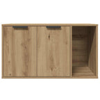 Recinto Lettiera Rovere Artigianale 80x50x45 cm in Truciolato