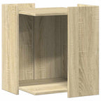 Recinto Lettiera Gatti Rovere Sonoma 60x40x40 cm in Truciolato