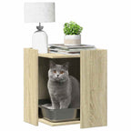 Recinto Lettiera Gatti Rovere Sonoma 60x40x40 cm in Truciolato