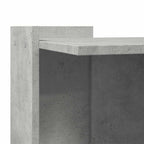 Recinto Lettiera Gatti Grigio Cemento 60x40x40 cm in Truciolato