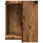 Recinto Lettiera Gatti Grigio Sonoma 60x40x40 cm in Truciolato