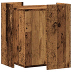 Recinto Lettiera Gatti Grigio Sonoma 60x40x40 cm in Truciolato