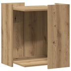 Recinto Lettiera Rovere Artigianale 42x42x51 cm in Truciolato