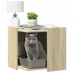 Recinto Lettiera Gatti Rovere Sonoma 53x53x51 cm in Truciolato
