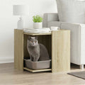 Recinto Lettiera Gatti Rovere Sonoma 53x53x51 cm in Truciolato