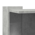 Recinto Lettiera Gatti Grigio Cemento 53x53x51 cm in Truciolato