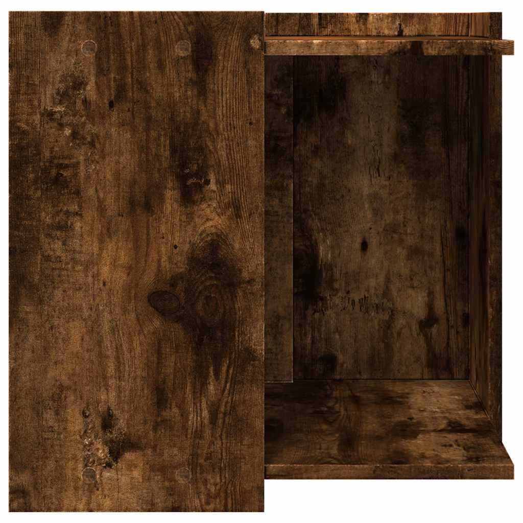 Recinto Lettiera Gatti Rovere Fumo 53x53x51 cm in Truciolato