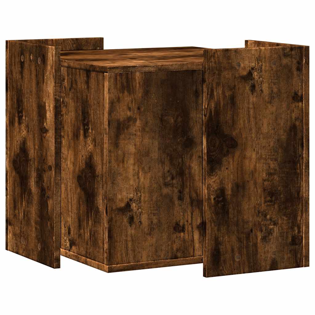 Recinto Lettiera Gatti Rovere Fumo 53x53x51 cm in Truciolato