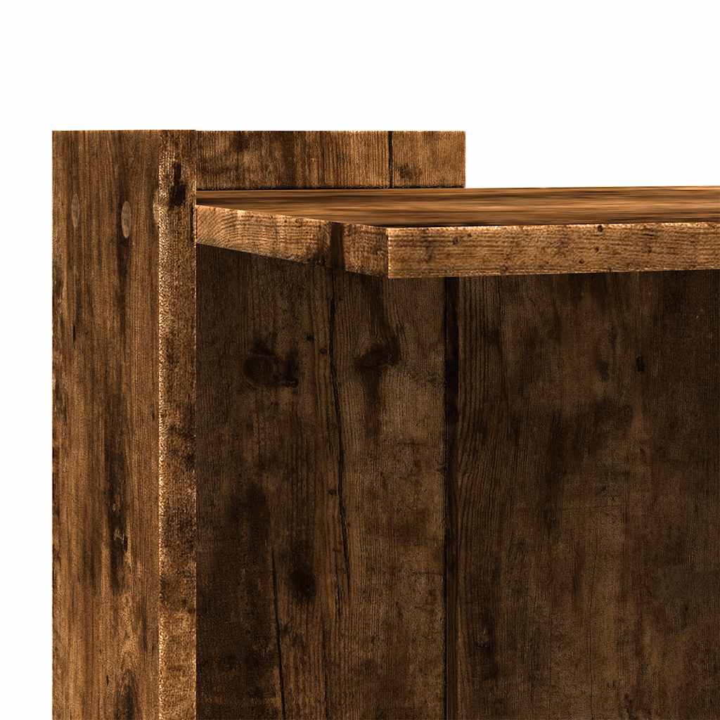 Recinto Lettiera Gatti Rovere Fumo 53x53x51 cm in Truciolato