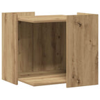 Recinto Lettiera Rovere Artigianale 53x53x51 cm in Truciolato