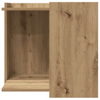 Recinto Lettiera Rovere Artigianale 53x53x51 cm in Truciolato
