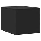 Recinto per Lettiera per Gatti Nero 47x59x42 cm in Truciolato