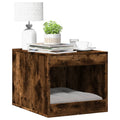 Recinto Lettiera Gatti Rovere Fumo 47x59x42 cm in Truciolato