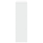 Libreria divisoria a 3 ripiani bianca 99x29x99 cm in legno ingegnerizzato
