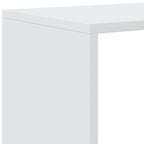 Libreria divisoria a 3 ripiani bianca 99x29x99 cm in legno ingegnerizzato