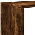 Libreria Divisorio 3Ripiani Rovere Fumo 99x29x99cm Truciolato