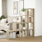 Libreria 4 Ripiani Rovere Sonoma 131,5x29x131,5 cm Truciolato