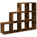 Libreria 3 Ripiani Rovere Fumo 137,5x29x103,5 cm Truciolato