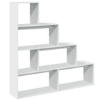 Libreria Divisorio 4 Ripiani Bianca 143,5x29x143,5cm Truciolato