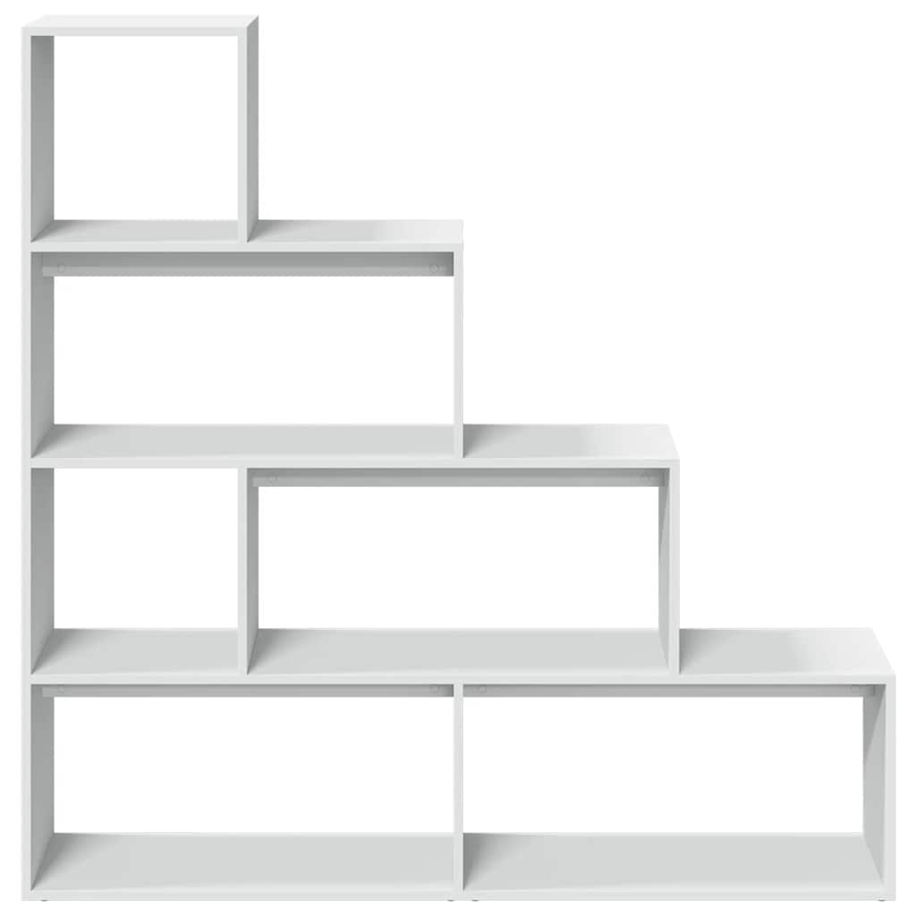 Libreria Divisorio 4 Ripiani Bianca 143,5x29x143,5cm Truciolato