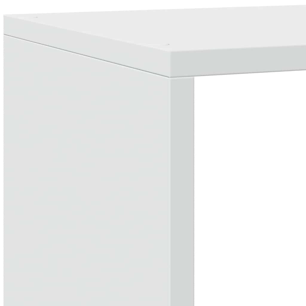 Libreria Divisorio 4 Ripiani Bianca 143,5x29x143,5cm Truciolato