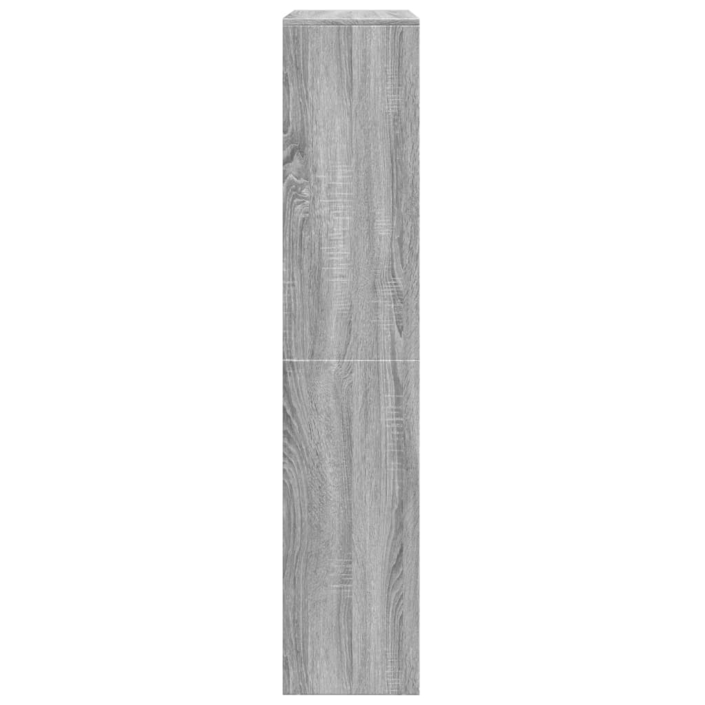 Libreria 4 Ripiani Grigio Sonoma 143,5x29x143,5 cm Truciolato