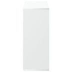 Libreria divisoria bianca 69,5x29x69,5 cm in legno ingegnerizzato
