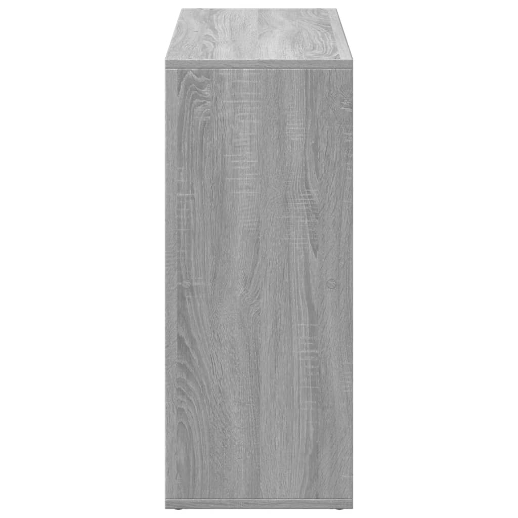 Libreria Divisorio Grigio Sonoma 69,5x29x69,5 cm in Truciolato