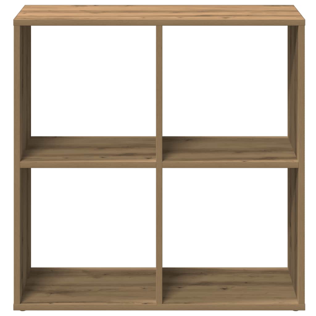Libreria Divisorio Rovere Artigianale 69,5x29x69,5cm Truciolato