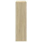 Libreria Divisorio Rovere Sonoma 69,5x29x103,5 cm in Truciolato