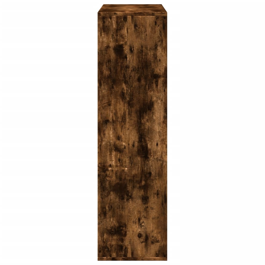 Libreria Divisorio Rovere Fumo 69,5x29x103,5cm in Truciolato