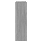 Libreria Divisorio Grigio Sonoma 69,5x29x103,5cm in Truciolato