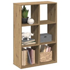 Libreria Divisorio Rovere 69,5x29x103,5 cm in Truciolato