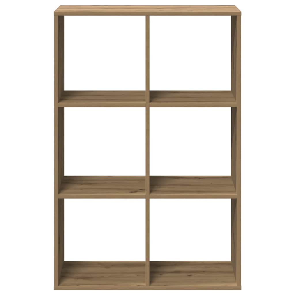Libreria Divisorio Rovere 69,5x29x103,5 cm in Truciolato