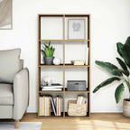 Libreria Divisorio Rovere Artigianale 69,5x29x137,5 Truciolato